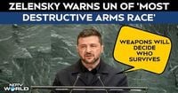 Video | Zelensky UNGA Speech | Zelensky Warns Of 'The Most Destructive Arms Race' In Human History