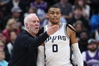 Keldon Johnson on Gregg Popovich: 'He's one of the best human beings I've ever been around'