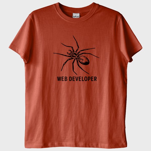 Gerçek "Web Developer" T-Shirt