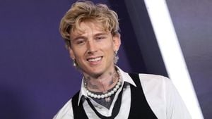 Machine Gun Kelly Shares Rare Moment With Daughter Casie