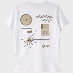 "Golden Record": Voyager 1 Plağı T-Shirt