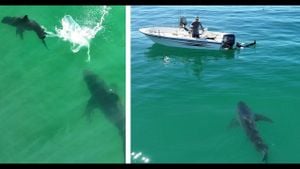 Kayaker's Hair-Raising Encounter With Great White Shark