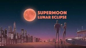 Stargazers Celebrate The August Supermoon