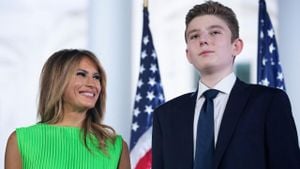 Melania Trump Celebrates Barron And Ponders Future As First Lady