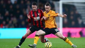 Bournemouth Falls 0-1 To Wolverhampton After Key Red Card