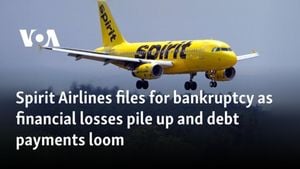 Spirit Airlines Files For Chapter 11 Bankruptcy Amid Financial Turmoil