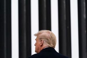 Trump Border Wall Painted Black Again Amid Criticism