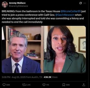 Texas Democrat Forced Off Call Amid Redistricting Clash