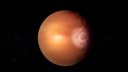 Güneş Sistemi Dışındaki Bir Gezegende Gökkuşağı Benzeri Desen Tespit Edildi.