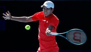 Tennis Thrills On Australian Open Day Nine