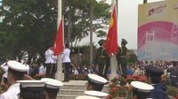 五四運動106周年｜金紫荊廣場舉行升旗禮 | 無綫新聞TVB News