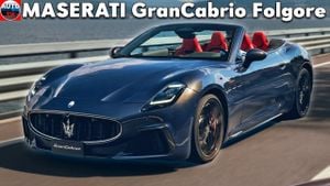 Maserati Launches GranCabrio Folgore EV Model