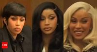 Viral: Cardi B serves courtroom looks in ongoing trial, leaves netizens amazed - The Times of India