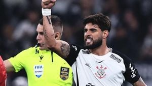 Corinthians Triumphs Over Internacional With Yuri Alberto Hat-Trick