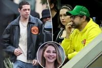 Pete Davidson packs on the PDA with Jason Sudeikis’ ex Elsie Hewitt after Madelyn Cline split