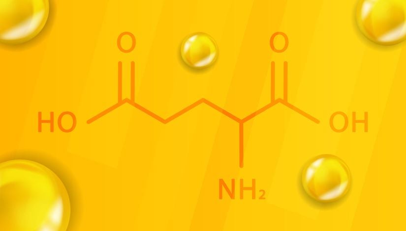 Glutamatın kimyasal yapısı