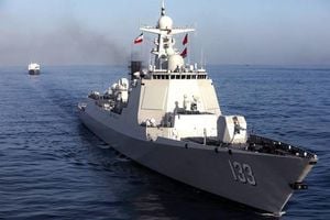 China Russia Launch Joint Naval Exercise Near Vladivostok