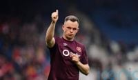 Lawrence Shankland brace leads Hearts to routine win over Motherwell