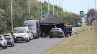 Schoolboy and man die in car crash - as male is arrested