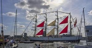 Amsterdam Welcomes Historic Ships For SAIL 2025 Festival