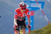 Vingegaard closes in on Vuelta title by winning penultimate stage after another anti-Israel protest