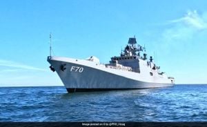 INS Tushil Joins Indian Navy As Newest Guided Missile Frigate