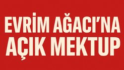 Evrim Ağacı Yazarından Evrim Ağacı Yönetimine Açık Mektup