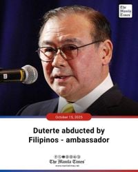 ​MANILA, Philippines — Philippine Ambassador to the United Kingdom Teodoro Locsin Jr. said former president Rodrigo Duterte was not arrested by the International Criminal Court (ICC) but was… | The Manila Times