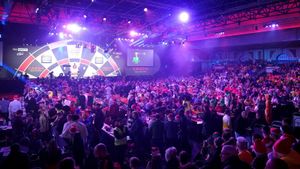 2024 PDC World Darts Championship Kicks Off At Ally Pally