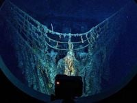 The Titanic wreckage was found 40 years ago during a secret US Navy mission to recover nuclear submarines