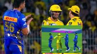 IPL 2025: MS Dhoni's Hilarious 'Bat Treatment' to Deepak Chahar After CSK's Win Over MI Goes Viral - Watch