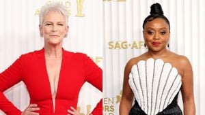 Jamie Lee Curtis Dazzles At SAG Awards 2025 Red Carpet