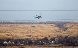 Russian Forces Ramp Up Offensive Across Eastern Ukraine