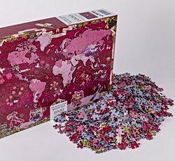 World Wine Regions Puzzle 1000 Parça