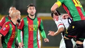 Ternana Triumphs 3-1 Over Arezzo