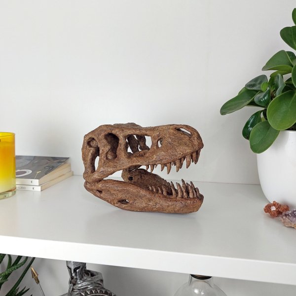 T-Rex Mini Seramik Heykel
