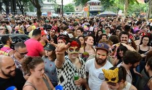 São Paulo Celebrates Vibrant Carnaval Street Parties