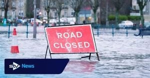 Storm Amy Brings Travel Chaos Across Scotland