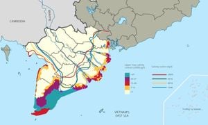 Mekong Delta Braces For Severe Saltwater Intrusion