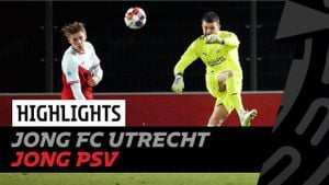 Jong FC Utrecht Secures Last-Minute Victory Over FC Eindhoven