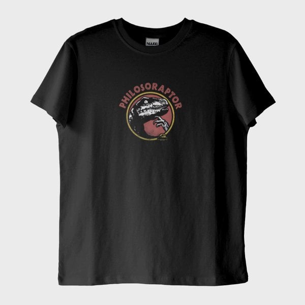 Philosoraptor: Felsefi Dinozor T-Shirt