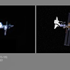 Space Station and Space Shuttle: Backyard View
