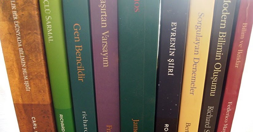 TÜBİTAK'ın basımını yapmadığı kitaplardan bazıları... (Kaynak: Garajımdaki Ejder)