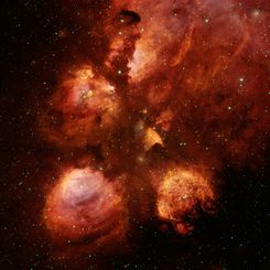 NGC 6334: The Cat's Paw Nebula