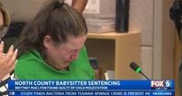 Babysitter who sent disabled children to paedophile boyfriend sobs at sentence