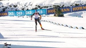 Emilian Jacquelin Takes Second Place At Hochfilzen Biathlon