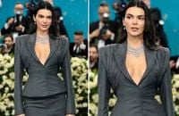 Kendall Jenner Slammed for Boring Met Gala Look as Rihanna Drama Resurfaces