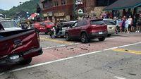 Six taken to hospital after five-car crash on Parkway in Gatlinburg