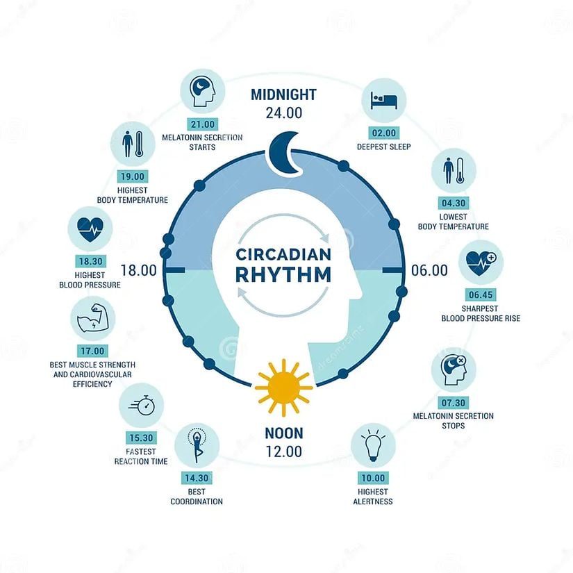 Sirkadiyen ritim ve uyku-uyanıklık döngüsü