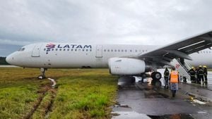 Passenger Delays Latam Flight By Activiating Emergency Slide